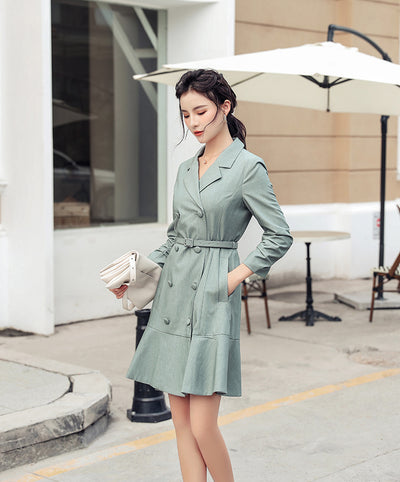 Vestido Sastre Francés Elegante - Image 8