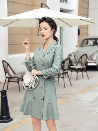 Vestido Sastre Francés Elegante - Image 9