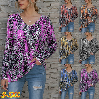 Ropa Suelta Estampada Multicolor para Mujer - Image 5