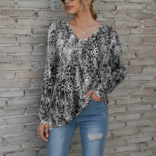 Ropa Suelta Estampada Multicolor para Mujer - Image 7