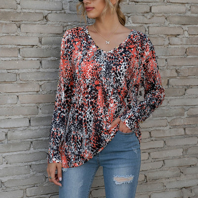 Ropa Suelta Estampada Multicolor para Mujer - Image 9