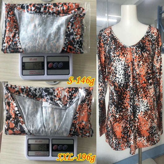 Ropa Suelta Estampada Multicolor para Mujer - Image 12