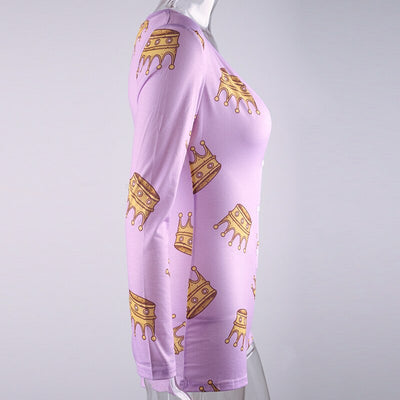 Pijama Enterizo Ajustado de Manga Larga con Escote en V - Image 11