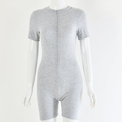 Jumpsuit Cuello Redondo Manga Corta - Image 25