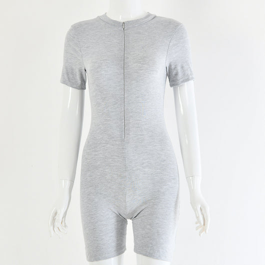 Jumpsuit Cuello Redondo Manga Corta - Image 25