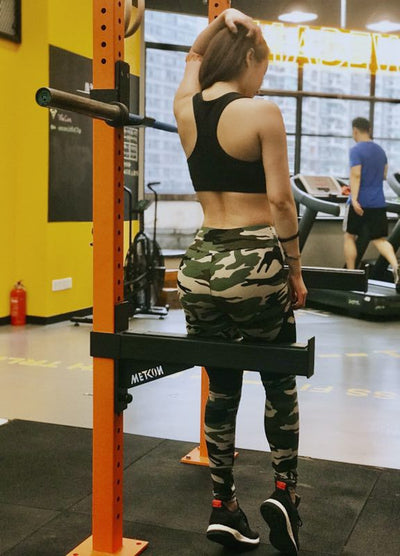 Leggings Deportivos Yoga con Estampado Camuflaje y Cintura Alta - Image 14