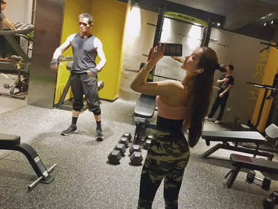 Leggings Deportivos Yoga con Estampado Camuflaje y Cintura Alta - Image 18