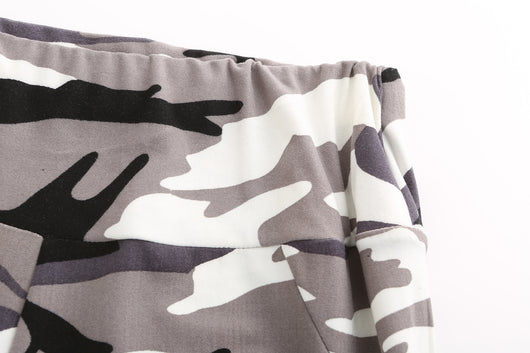 Leggings Deportivos Yoga con Estampado Camuflaje y Cintura Alta - Image 33