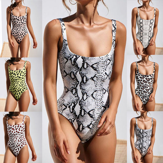 Traje de Baño Enterizo Estampado Sexy para Mujer - Image 8