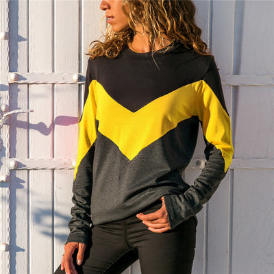 Remera Manga Larga Contraste para Mujer - Image 10