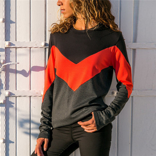 Remera Manga Larga Contraste para Mujer - Image 18