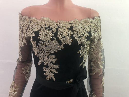 Jumpsuit de Pierna Ancha con Cuello de Encaje - Image 29