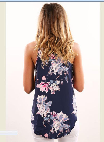 Top Estampado Ajustado con Correa Cruzada - Image 7