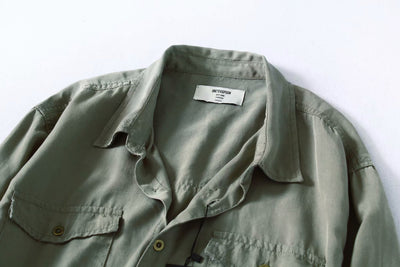 Camisa Suelta de Manga Larga con Botones para Mujer - Image 20