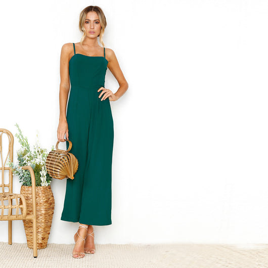 Jumpsuit Ajustado con Tirantes y Cierre Frontal para Mujer - Image 19