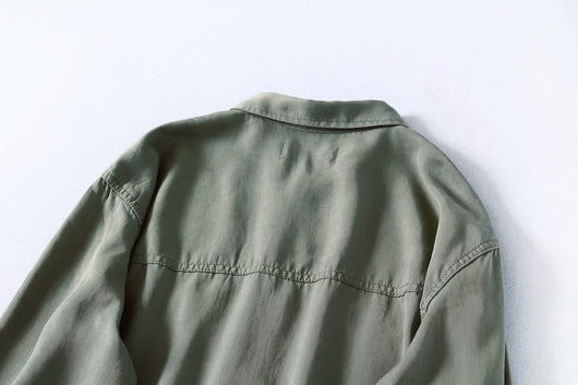 Camisa Suelta de Manga Larga con Botones para Mujer - Image 27