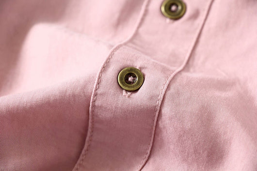 Camisa Suelta de Manga Larga con Botones para Mujer - Image 30
