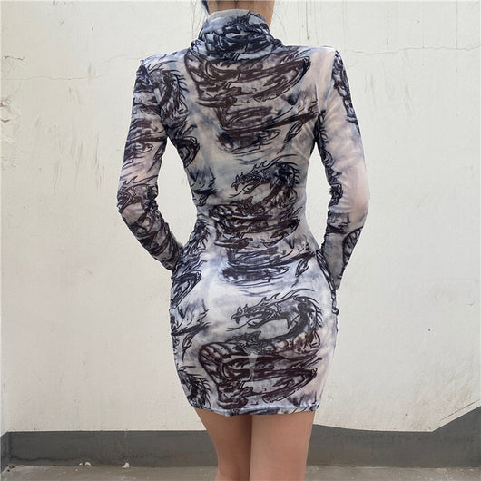 Body Estampado Ajustado Sexy - Image 10