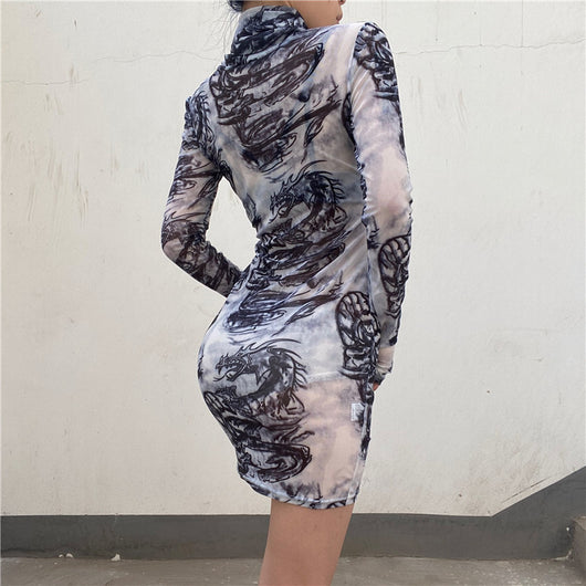 Body Estampado Ajustado Sexy - Image 11