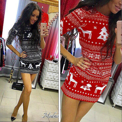 Suéter Navideño para Mujer con Diseño de Reno - Tejido Cálido Talla Grande - Image 6
