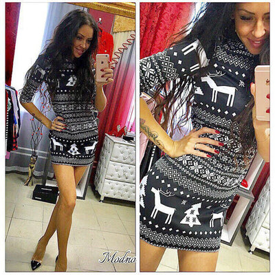 Suéter Navideño para Mujer con Diseño de Reno - Tejido Cálido Talla Grande - Image 14