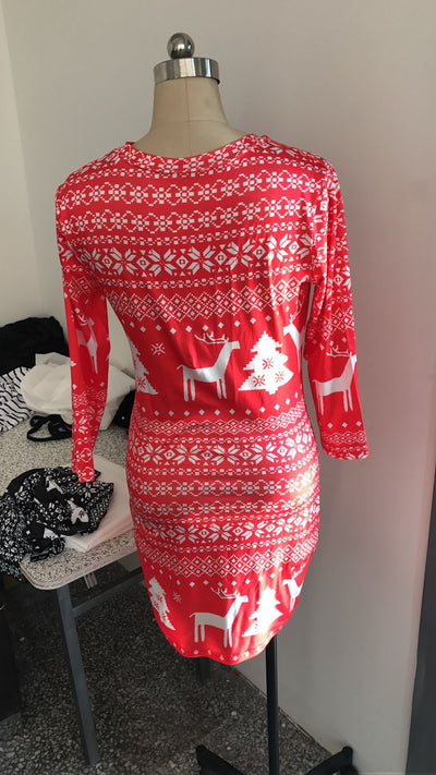 Suéter Navideño para Mujer con Diseño de Reno - Tejido Cálido Talla Grande - Image 17