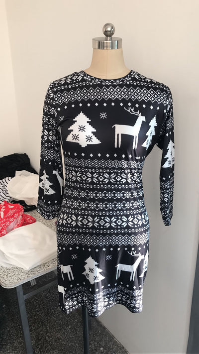 Suéter Navideño para Mujer con Diseño de Reno - Tejido Cálido Talla Grande - Image 18