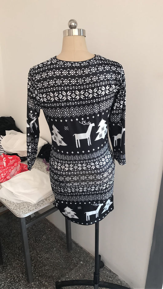 Suéter Navideño para Mujer con Diseño de Reno - Tejido Cálido Talla Grande - Image 19