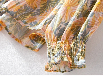 Camisa Suelta de Manga Larga Estilo Linterna - Image 11