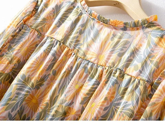 Camisa Suelta de Manga Larga Estilo Linterna - Image 12