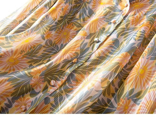 Camisa Suelta de Manga Larga Estilo Linterna - Image 13