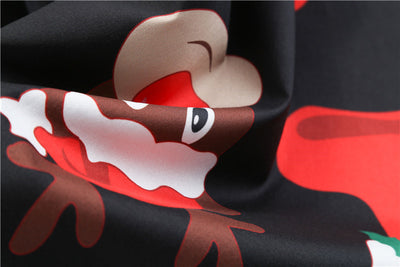 Falda Vintage Navideña con Cuello Redondo y Estampado - Image 18