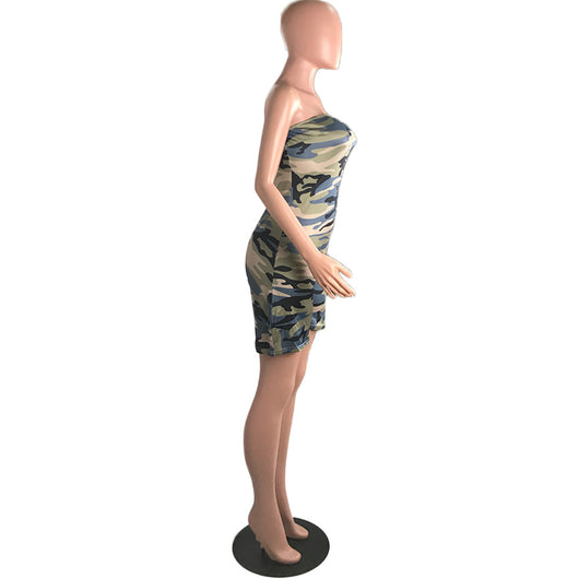 Mono Camuflaje con Escote Envolvente - Image 12