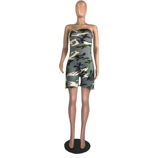 Mono Camuflaje con Escote Envolvente - Image 14