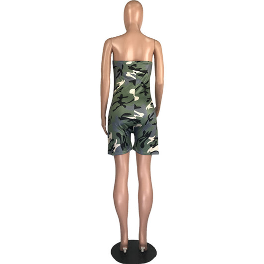 Mono Camuflaje con Escote Envolvente - Image 16