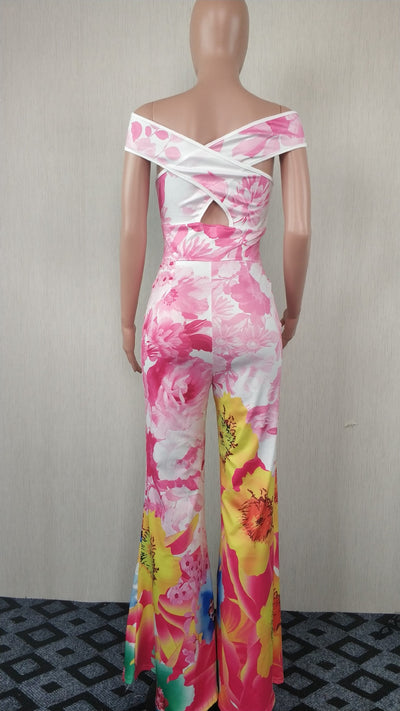 Jumpsuit Estampado con Pantalón Acampanado - Image 15
