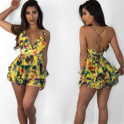 Jumpsuit Estampado con Espalda Cruzada - Image 11