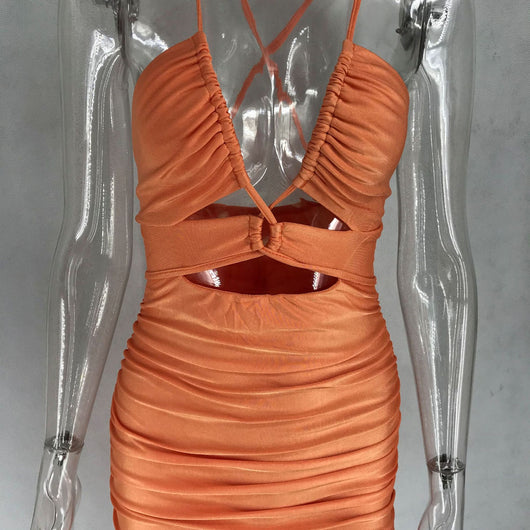 Vestido Ajustado con Cordones Laterales - Image 14