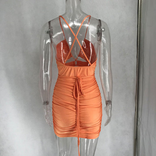 Vestido Ajustado con Cordones Laterales - Image 17