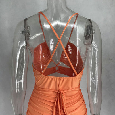 Vestido Ajustado con Cordones Laterales - Image 18