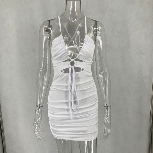 Vestido Ajustado con Cordones Laterales - Image 19