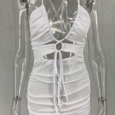 Vestido Ajustado con Cordones Laterales - Image 22
