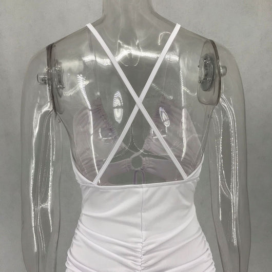 Vestido Ajustado con Cordones Laterales - Image 25