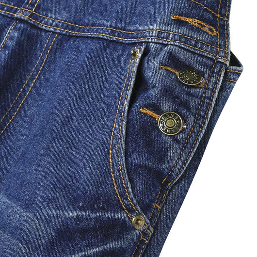 Overol Denim Rasgado con Estilo Urbano - Image 15
