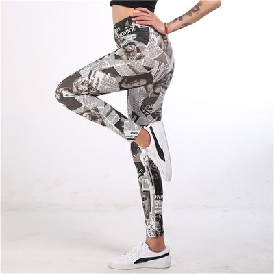Pantalones de Yoga Doodle Sport - Image 9