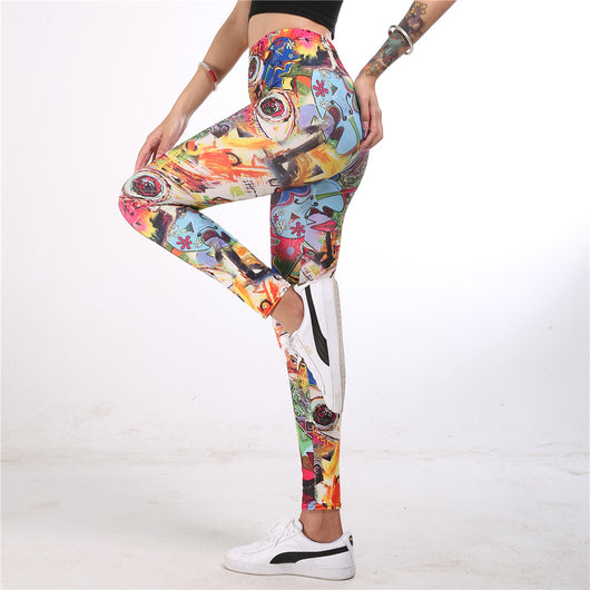 Pantalones de Yoga Doodle Sport - Image 16