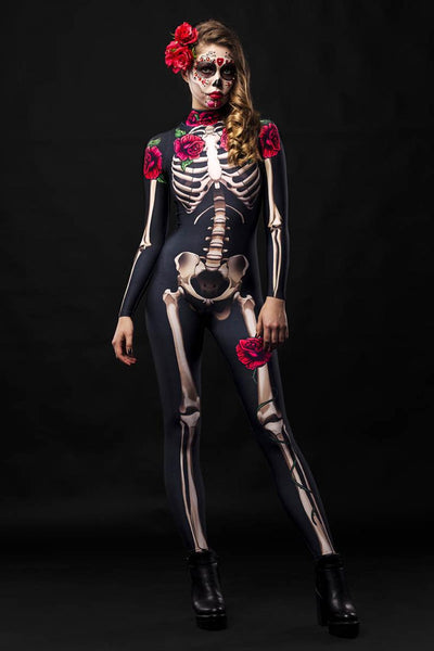Mono Calavera Rosa con Esqueleto - Image 12