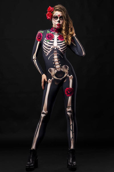 Mono Calavera Rosa con Esqueleto - Image 14