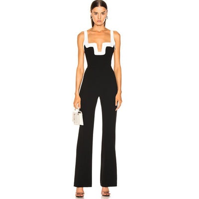 Jumpsuit de Cintura Alta y Piernas Anchas - Image 6