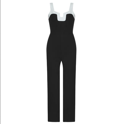 Jumpsuit de Cintura Alta y Piernas Anchas - Image 8